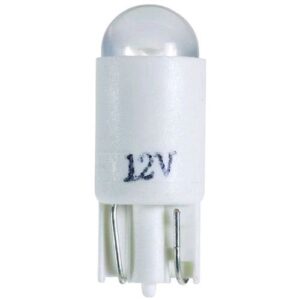 12V LED wedge globe with T10 white base