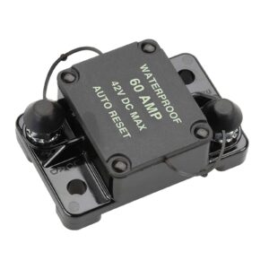 60 amp automatic reset circuit breaker 12-42V