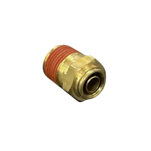 Push-in male connector 1/2 tube x 1/2 NPT air fitting