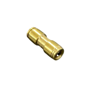 Push-in double union 3/8 air fitting for nylon tube