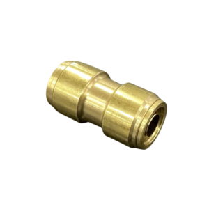 Push-in double union 5/8 air fitting for nylon tube