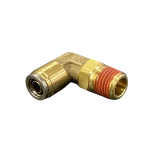 8mm x 1/4 NPT swivel male elbow brass push-in air fitting