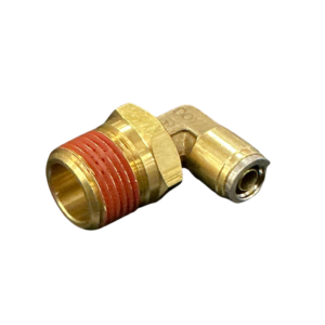 8mm x 1/2 NPT swivel male elbow for air brake tube