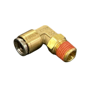 10mm x 1/4 NPT swivel male elbow for air brake tube
