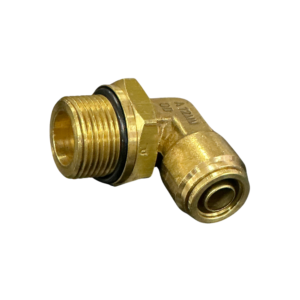 12mm x M22 swivel male elbow for air brake tube
