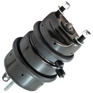 Disc spring brake chamber Type 12/16 with 0-degree ports