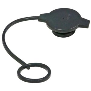Stucchi IRC100 1 inch female coupling dust plug with lanyard