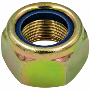 Genuine M20 nyloc hex nut for trailer suspension hardware