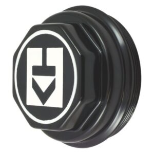 Fuwa K-Hitch black screw on hub cap