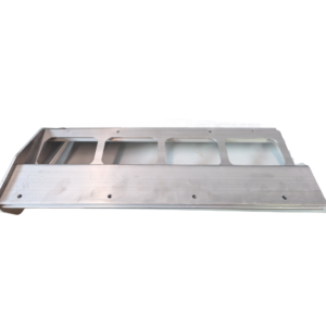 Left alloy quarter guard with four light holes