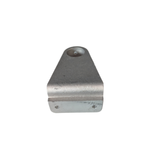 Left open tipper ladder bracket with circular socket