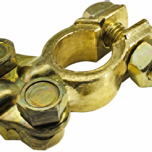 Tridon saddle style brass battery terminal universal post
