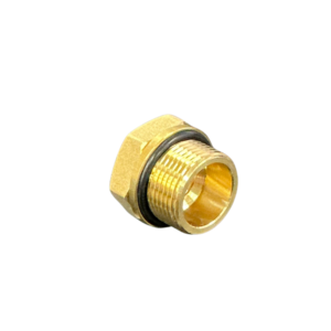 1/4 NPSF x M22x1.5 male brass adaptor