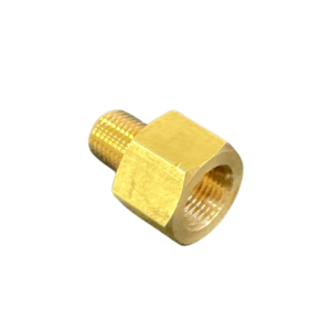 M16x1.5 female to 1/4 BSPT male brass adaptor