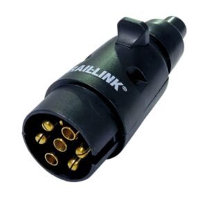 Trail-Link 7 pin DIN plastic trailer plug with screw contacts