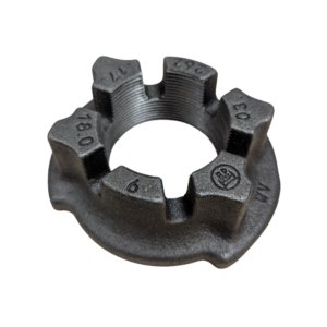 BPW axle nut for trailer wheel-end hub assembly