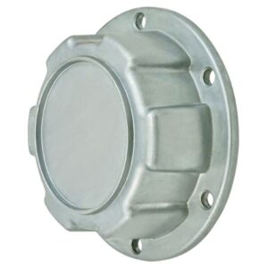 General purpose cast six-hole trailer hub cap