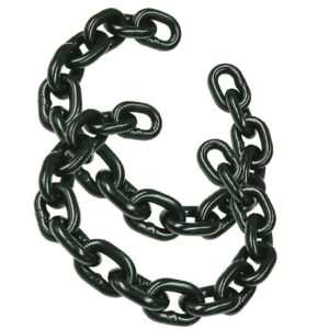 16mm G80 towing safety chain pair with 17 links