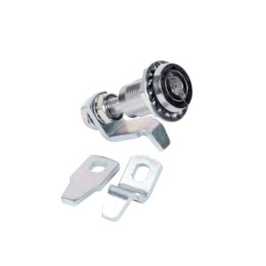 Chrome tubular compression latch with 3mm double bit driver