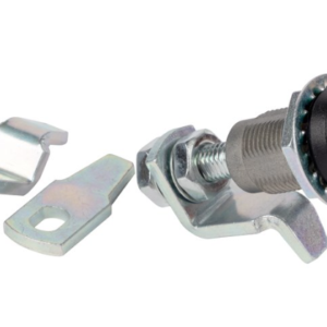 Black tubular compression latch with 8mm square driver