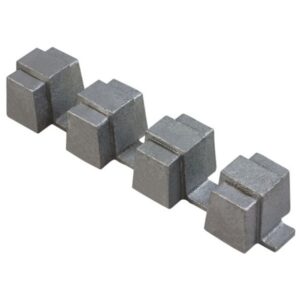 Air flow floor joiner casting