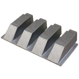 110mm air flow floor end cap casting