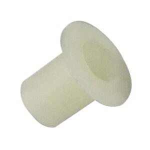 Nylon hinge blade bush with 11.6mm bore and flanged profile