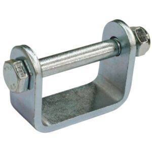 Door hinge butt assembly with zinc plated pin