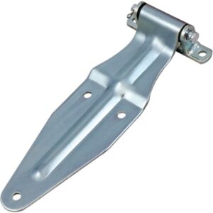 Pressed door hinge blade assembly zinc plated