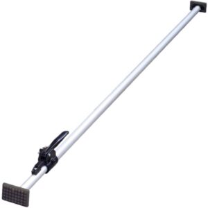 2280-2655mm ratchet cargo bar with swivel rubber feet
