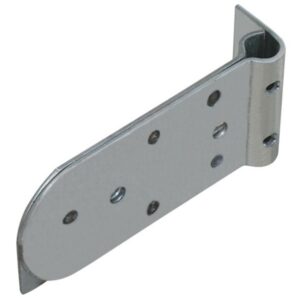 Left-hand bottom roller plate assembly for TODCO roll-up door