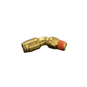 1/4-inch push-in 45-degree swivel male elbow fitting