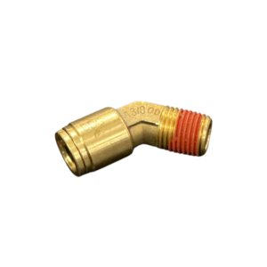 3/8-inch push-in 45-degree swivel male elbow