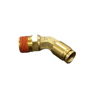3/8-inch push-in 45-degree swivel male elbow