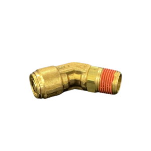 1/2 push-in elbow with 45-degree swivel male body