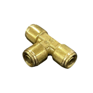 1/2 air brake union tee brass push-in fitting
