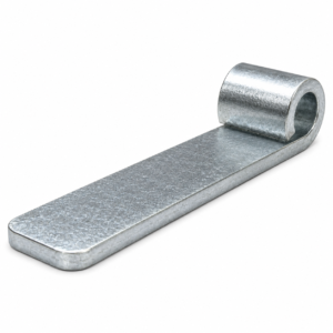250mm zinc plated drop side hinge assembly with gudgeon and bush