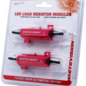 Whitevision 12V 21W LED load resistor twin pack 8R