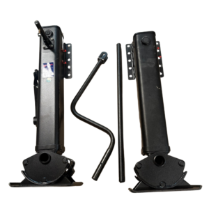 32 Series 17" landing leg set with crank handle and connection shaft