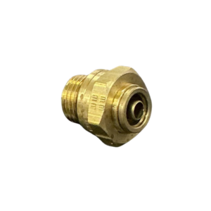 3/8 x M16 male connector brass DOT air brake push-in fitting