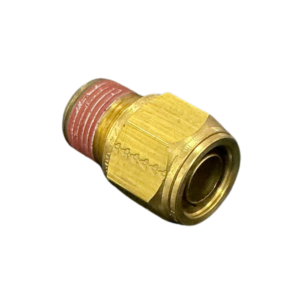3/4 x 1/2 NPT male connector brass DOT air brake push-in fitting