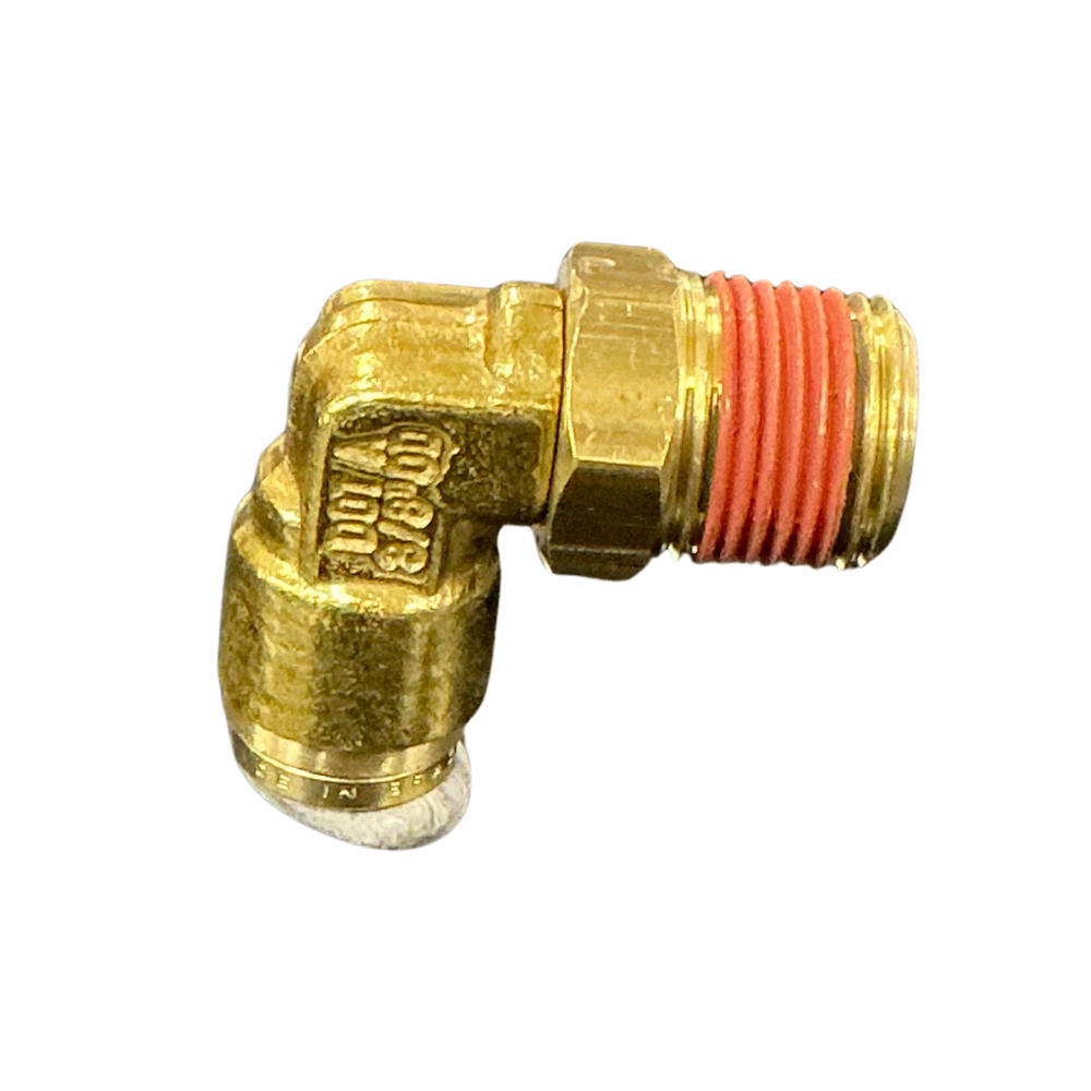 Air Brake Push-In Swivel Male Elbow 3/8in x 3/8 NPT - Image 2