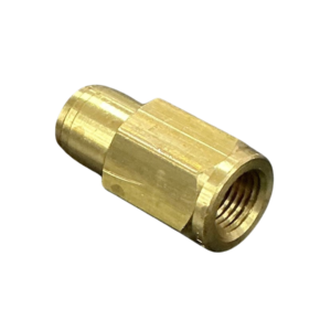 3/8 x 1/4 NPTF female connector brass DOT air brake push-in fitting