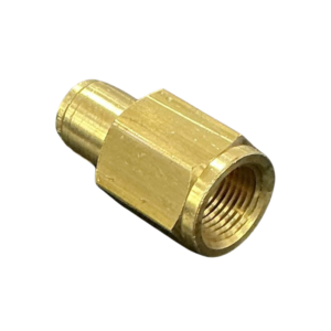 3/8 x 3/8 NPTF female connector brass DOT air brake push-in fitting