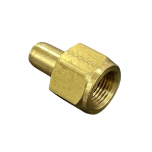 3/8 x 1/2 NPTF female connector brass DOT air brake push-in fitting