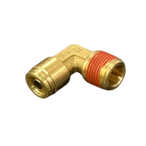 3/8 x 3/8 NPT male elbow brass air brake push-in fitting
