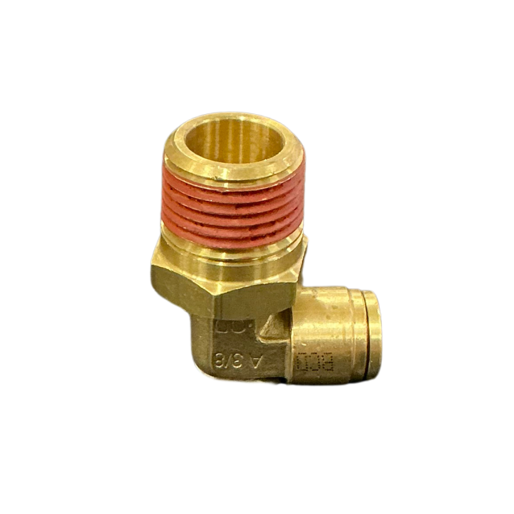 Air Brake Push-In Male Elbow 3/8in x 1/2 NPT - Image 3